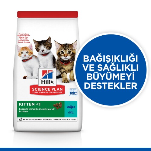 Hill's SCIENCE PLAN Ton Balıklı Yavru Kedi Maması 5 kg + 2 kg