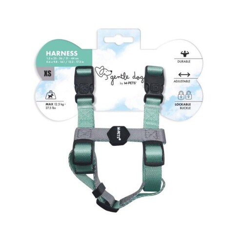 M-Pets Gentle Köpek Göğüs Tasması Yeşil XS