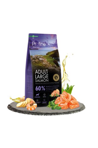 Profine Glutensiz Somonlu Büyük Irk Yetişkin Köpek Maması 12 kg