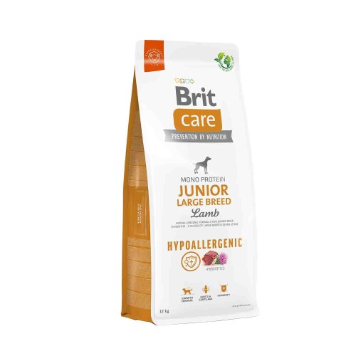 Brit Care Hipoallerjenik Mono Protein Kuzu Etli Büyük Irk Yavru Köpek Maması 12 kg