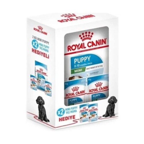 Royal Canin Mini Puppy Küçük Irk Yavru Köpek Maması 2 kg + 2 Adet Pouch