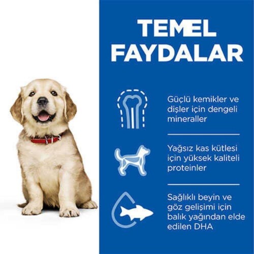 Hill's SCIENCE PLAN Büyük Irk Tavuklu Yavru Köpek Maması 2,5 kg