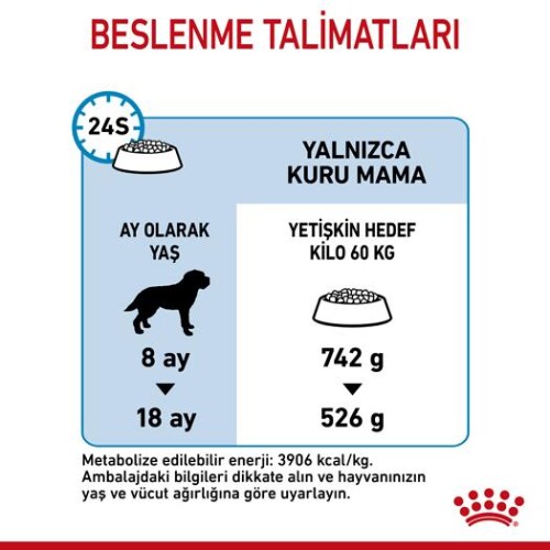 Royal Canin Giant Dev Irk Yavru Köpek Maması 15 kg