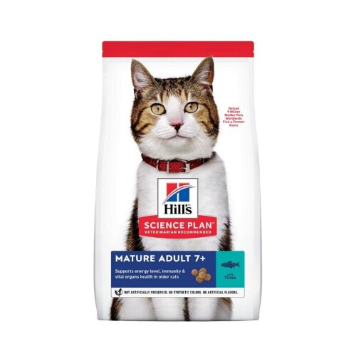 Hill's SCIENCE PLAN +7 Somonlu Yaşlı Kedi Maması 1,5 kg